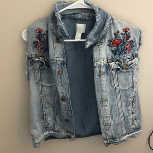 Cut Off Forever 21 Jean Jacket